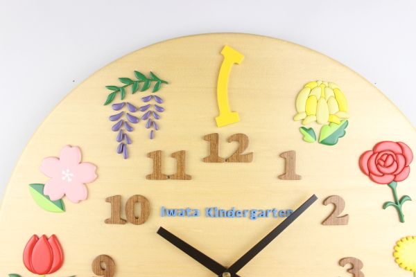 新園舎施工記念:幼稚園様への寄贈時計 新園舎施工記念:幼稚園様への寄贈時計