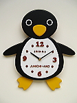 結婚祝い：「ペンギンの掛け時計」の詳細ページへ