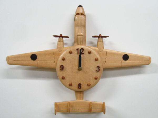 「航空自衛隊：E-2C早期警戒機」の掛け時計