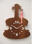結婚祝い：「ヴァイオリン」と「バレエ」の時計」の詳細ページへ