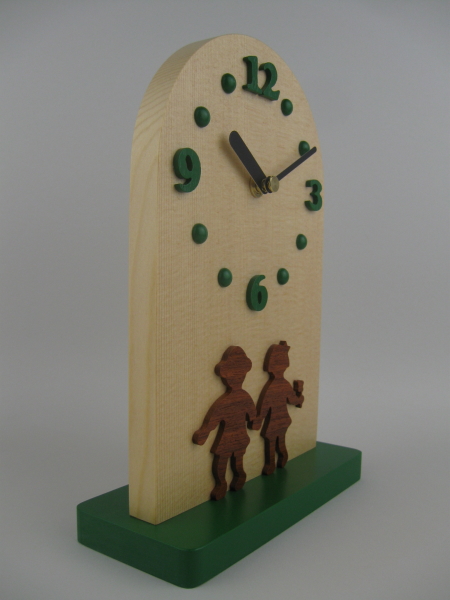 卒園記念品：園章をお入れした置き時計